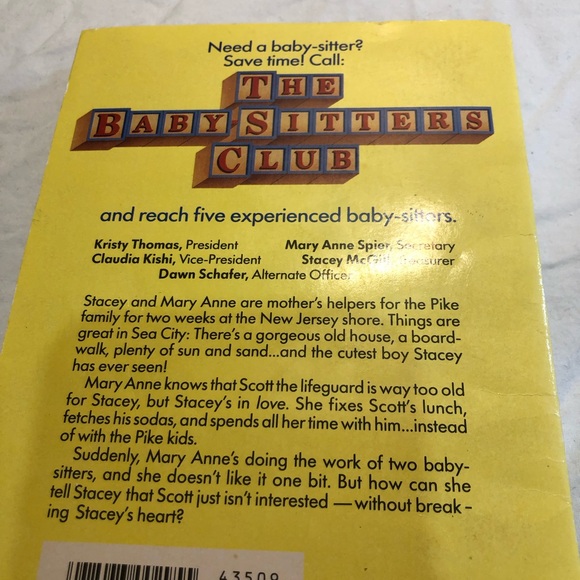 Vintage lot of 7 The Babysitters Club Books 1980/90’s Scholastic - Picture 7 of 15